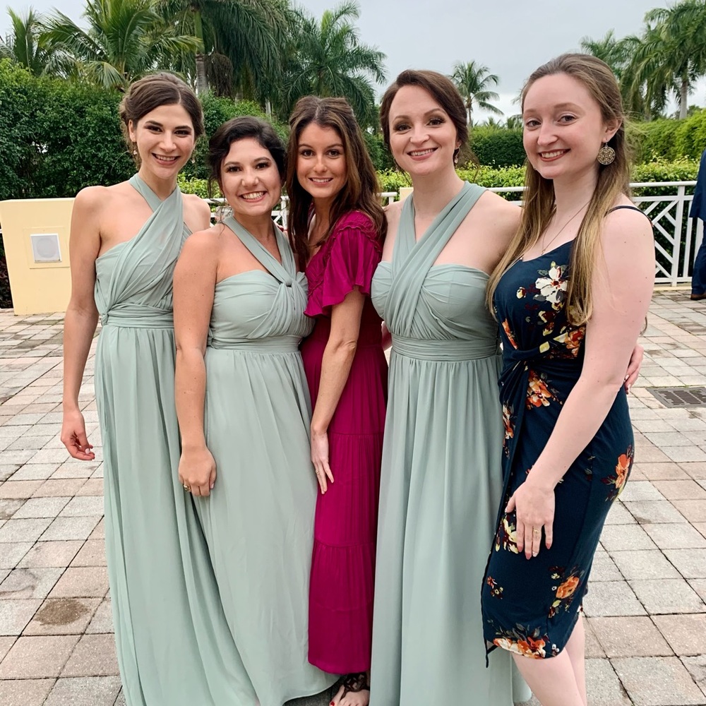 Only worn once! Birdie Grey bridesmaids dress